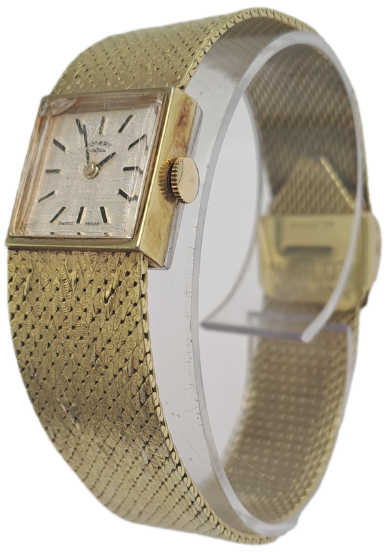 Vintage Ladies Swiss Gold Plated Rotary Mechanical watch-working