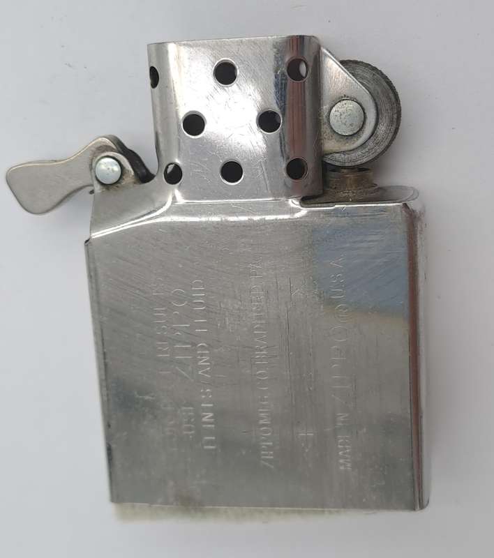 Vintage Black Zippo Lighter -Need a service