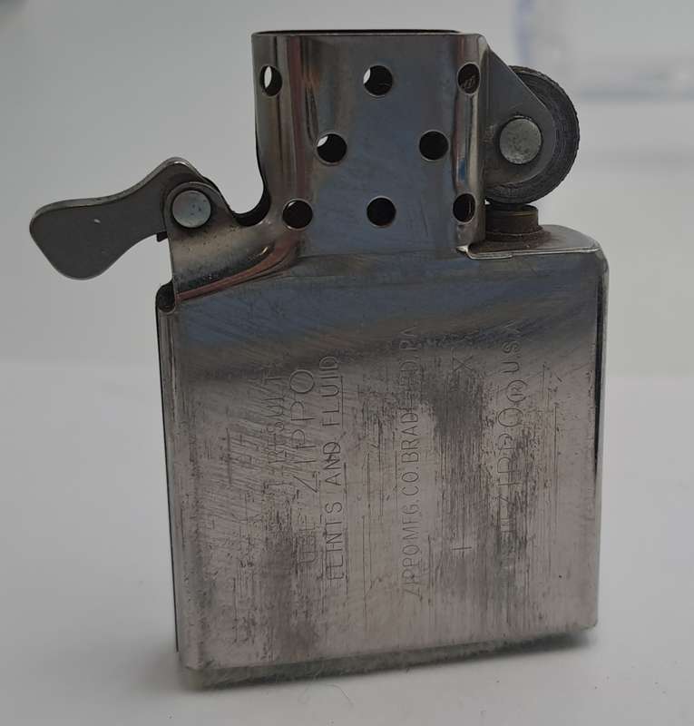 Vintage Black Zippo Lighter -Need a service