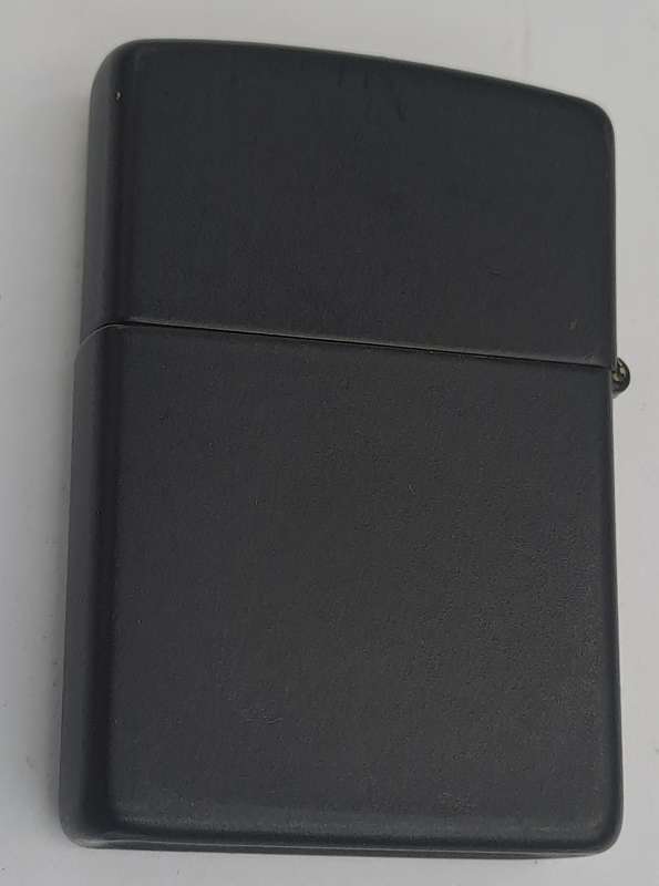 Vintage Black Zippo Lighter -Need a service