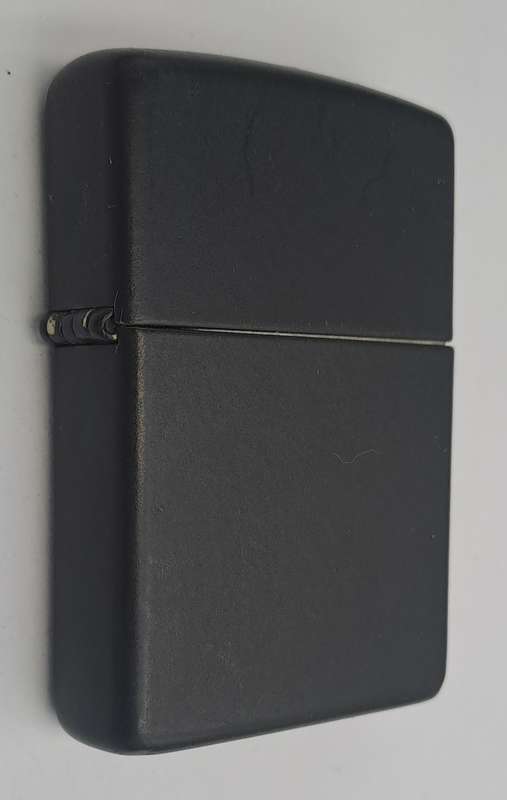 Vintage Black Zippo Lighter -Need a service