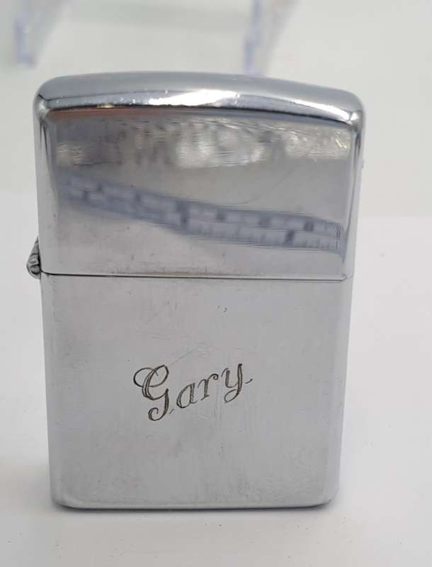 Vintage Zippo Lighter - Personalised Engraving - Needs Service