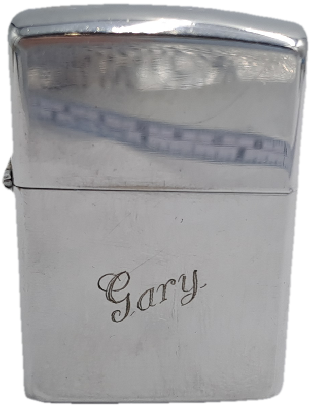 Vintage Zippo Lighter - Personalised Engraving - Needs Service