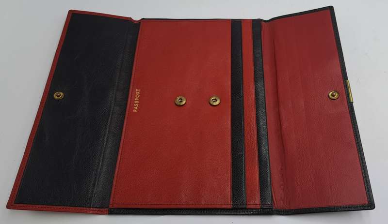 Vintage  Passport Folio / wallet