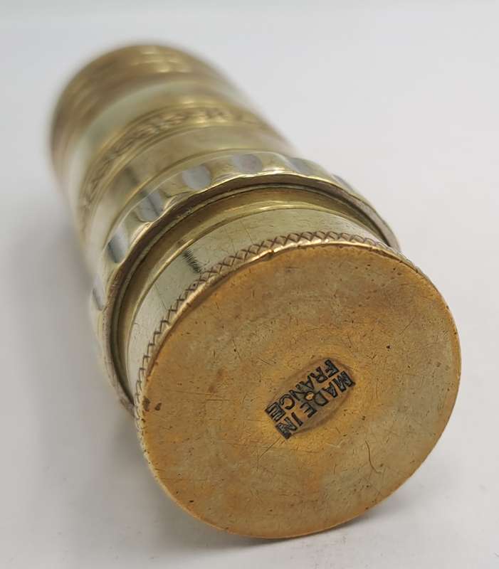 Antique 1914 WW1 Solid BRASS Trench Lighter -  Made in France