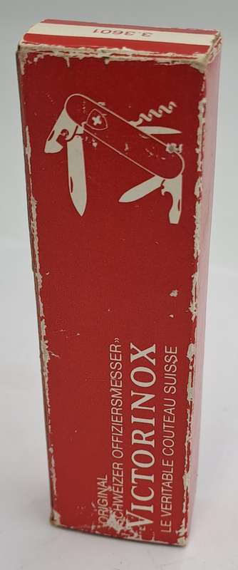 Vintage  Victorinox The Original Swiss Army Officer Knife In Box