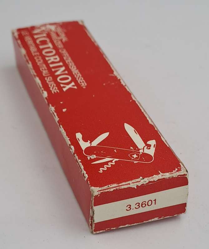 Vintage  Victorinox The Original Swiss Army Officer Knife In Box