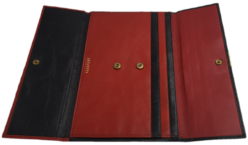 Vintage  Passport Folio / wallet