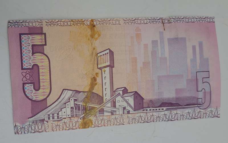 Lot of 10 1989 Gerhard De Kock R5 Notes 3rd Issue In Sequence