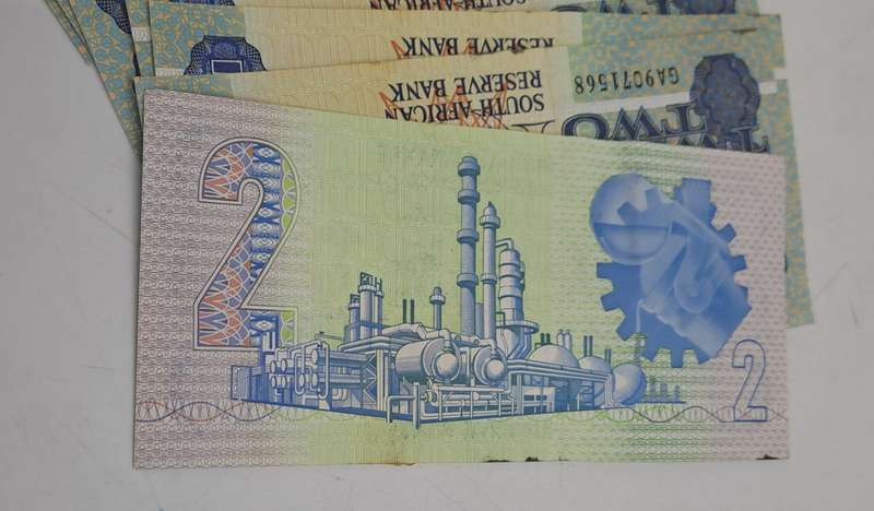 Lot of 10 -1989 Gerhard De Kock R2 Notes 3rd Issue In Sequence-Uncirculated see condition
