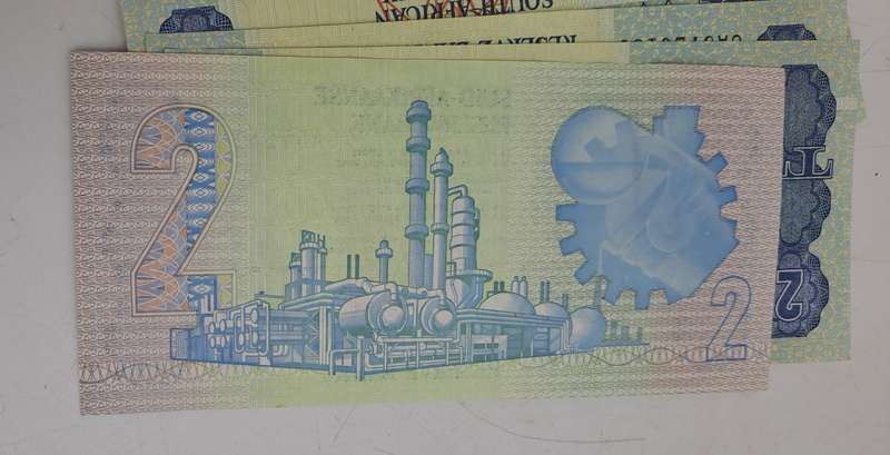 Lot of 10- 1984 De Kock R1 Notes -3rd Issue In Sequence Uncirculated  CA5726181 to CA5726190