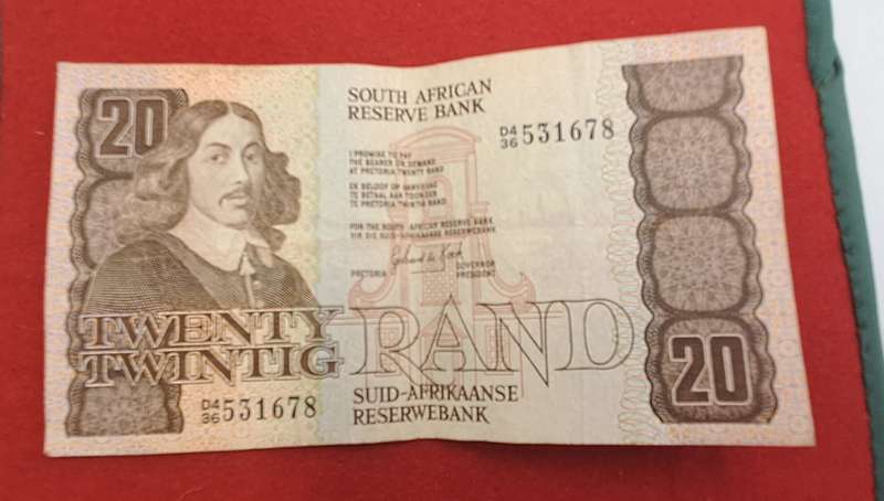 1984 GPC de Kock 20 Rand Note-3rd Issue -