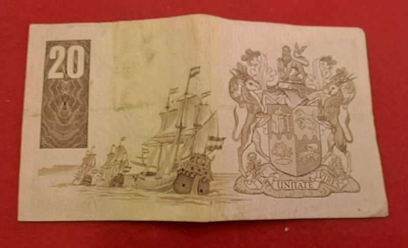 1984 GPC de Kock 20 Rand Note-3rd Issue -