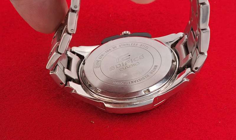 Pre-Owned Casio Edifice Mens Quartz 100m Watch -