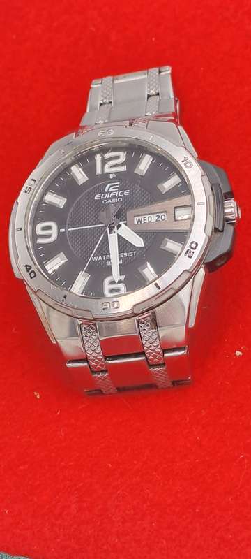 Pre-Owned Casio Edifice Mens Quartz 100m Watch -