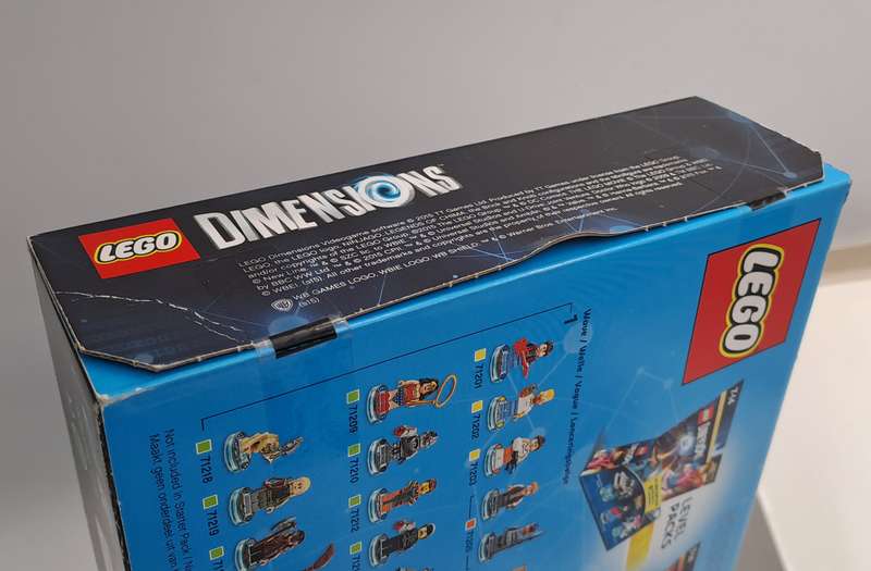 Lego Dimensions Starter Pack 7-14 Batman Game For Wii with controller -still in Box