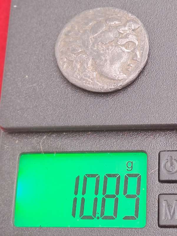 Ancient Greek Coin 24mm x2mm