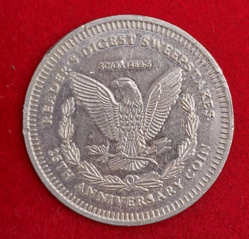 1947 United States Token - Reader's Digest 25th Anniversary Coin