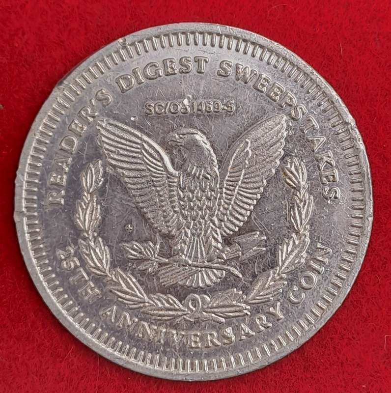 1947 United States Token - Reader's Digest 25th Anniversary Coin