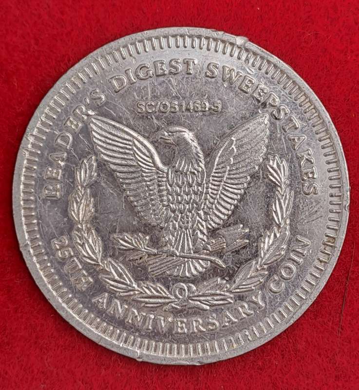1947 United States Token - Reader's Digest 25th Anniversary Coin