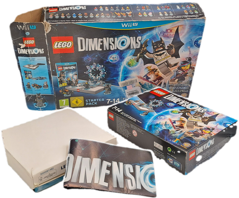 Lego Dimensions Starter Pack 7-14 Batman Game For Wii with controller -still in Box