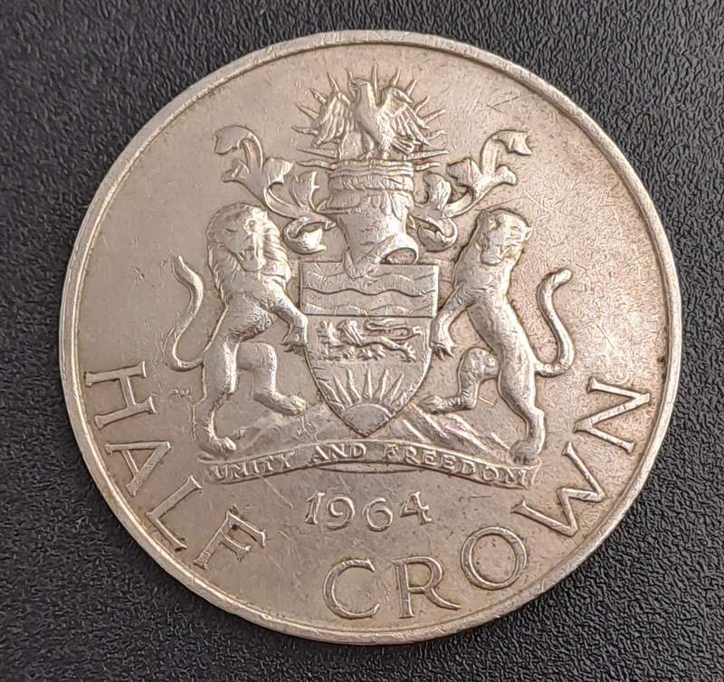 1964 Malawi  ½ Crown