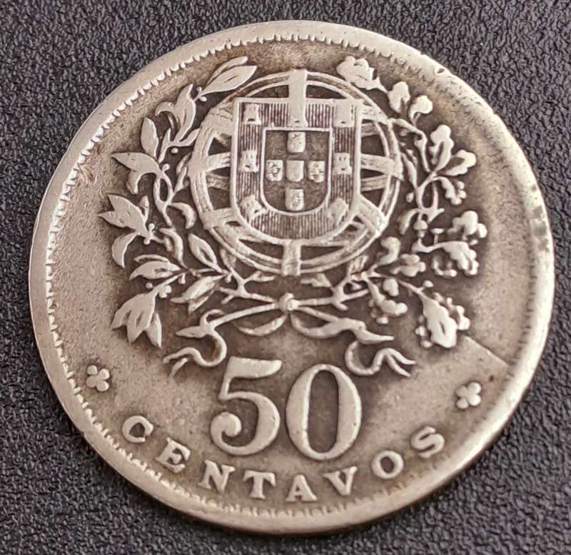 1947  Portugal  50 Centavos