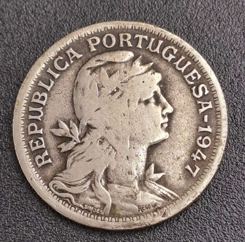 1947  Portugal  50 Centavos