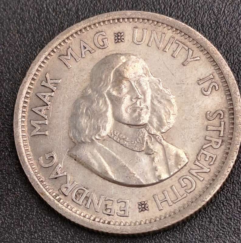 1964 South Africa Silver 10 Cents 1st decimal series