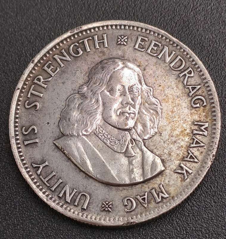1964 South Africa Silver 20 Cents 1st decimal series