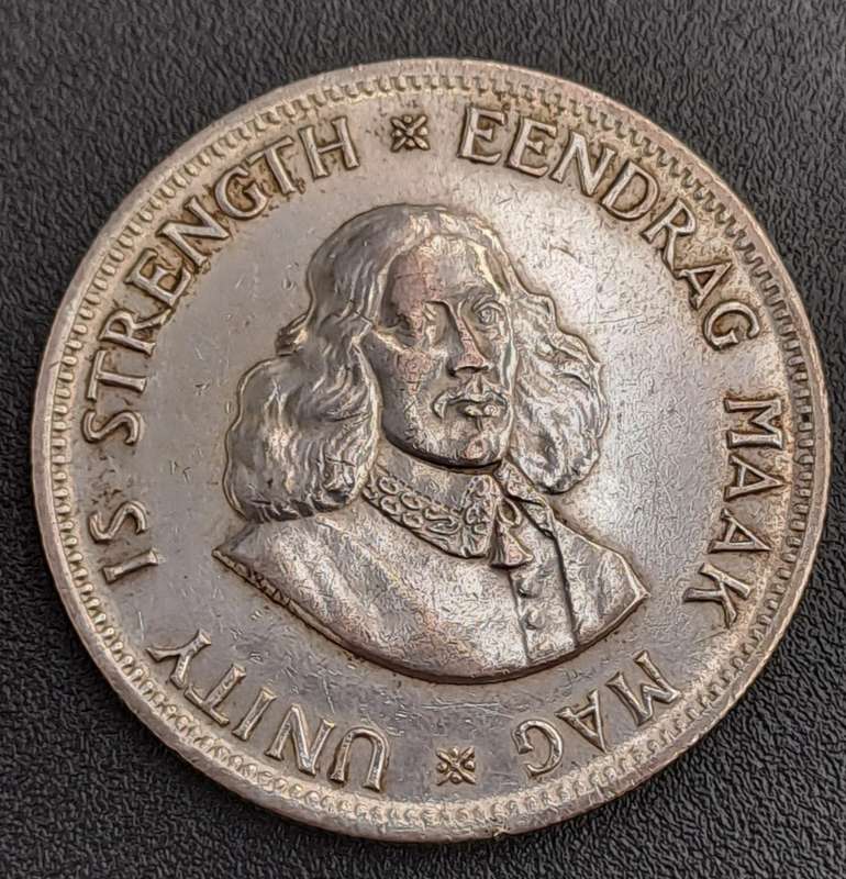 1964 South Africa Silver 20 Cents 1st decimal series