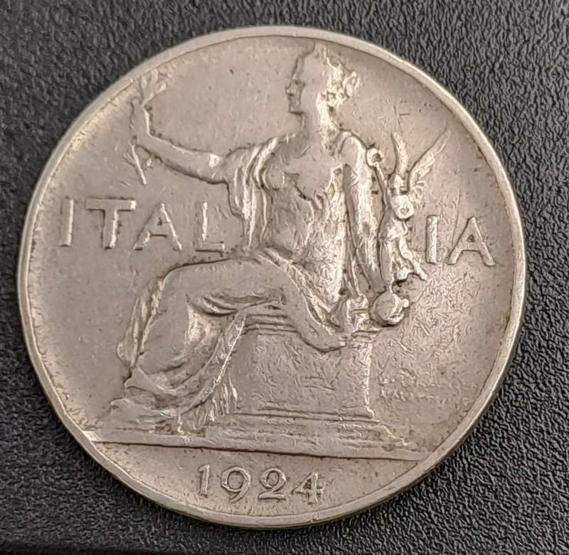 1924 Italy 1 Lira