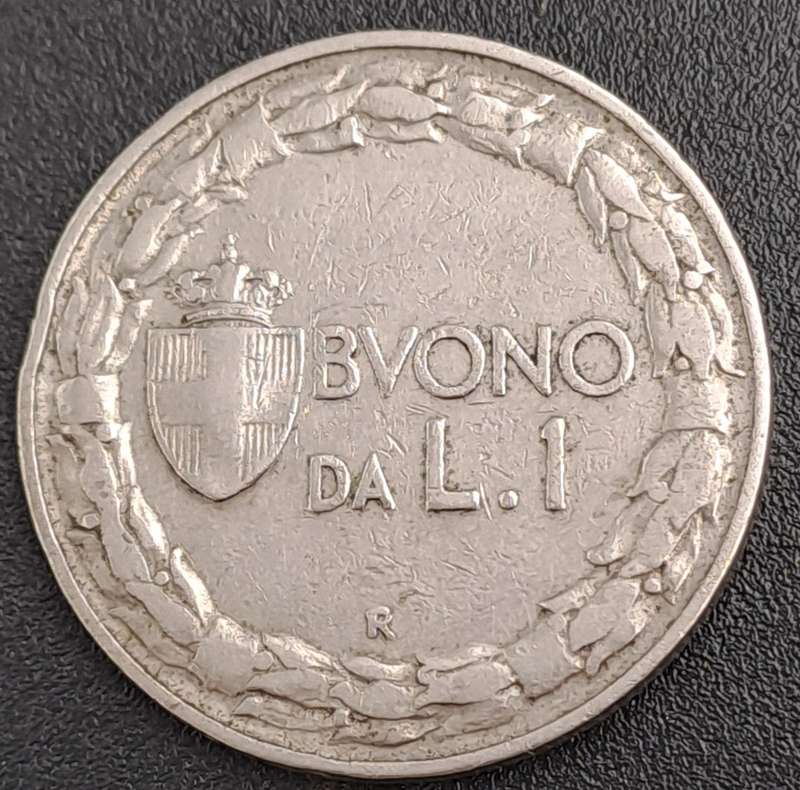 1924 Italy 1 Lira