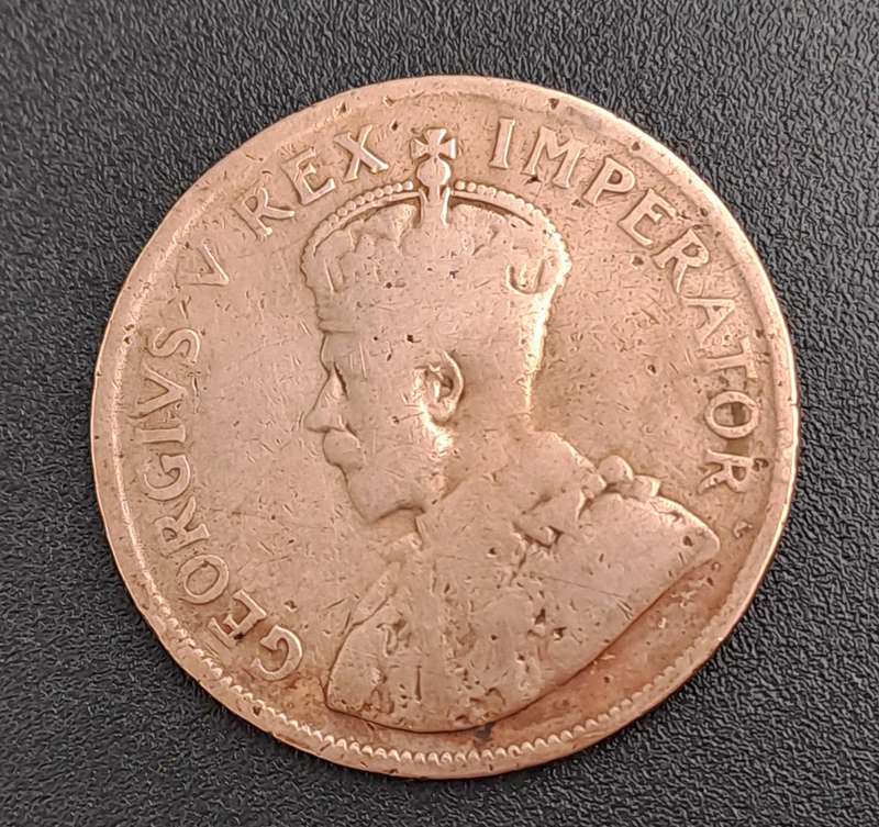 1926 - South Africa  1 Penny - George V Penny