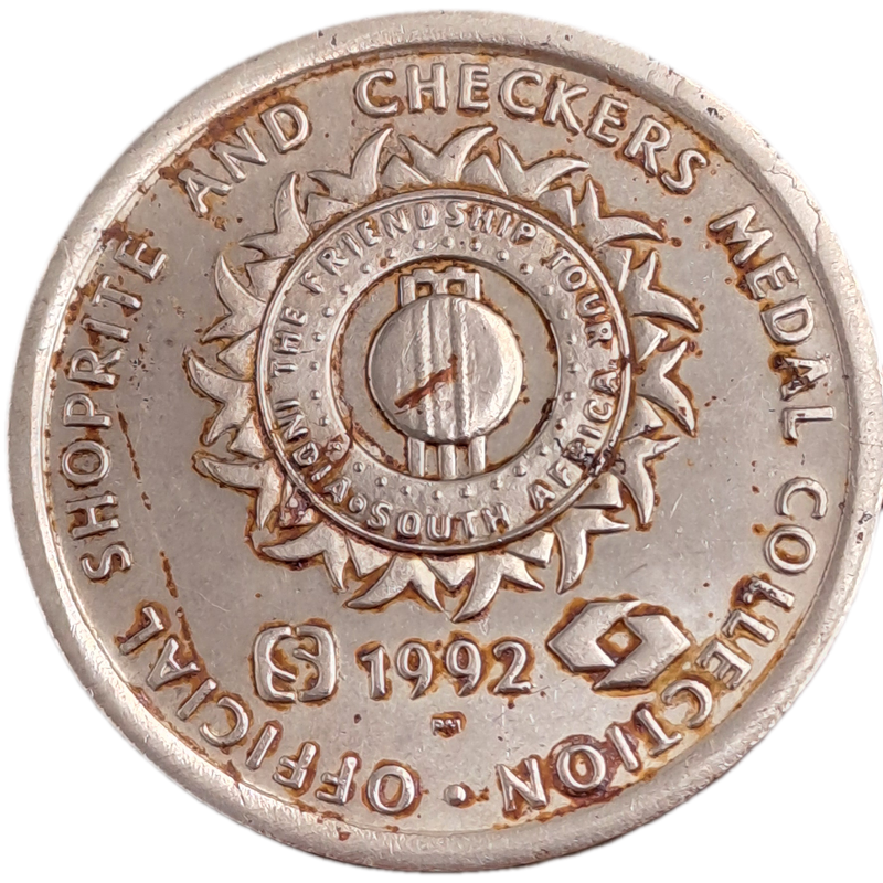 1992 Token -Official Shoprite and Checkers Medal Collection - Jonty Rhodes