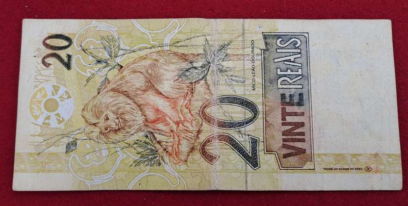 2002-2010 Brazil 20 Reais 1st. Family, Stamp A Uncirculated