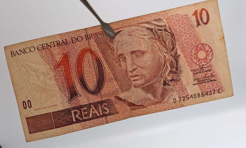 1997-2010 Brazil 10 Reais 1st. Family, Watermark "Flag" Uncirculated