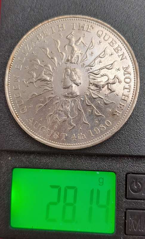 1980 United Kingdom 25 New Pence - Elizabeth II Queen Mother