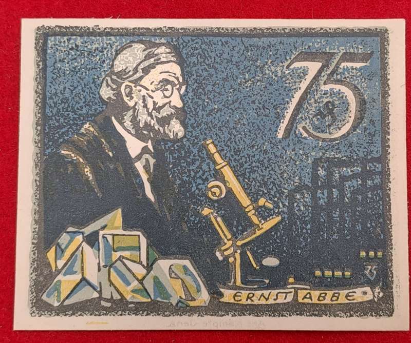 RARE!! 1921-75 Pfennigs  Thuringia, Federal state of  Jena (Thuringia), City of, Emergency Money