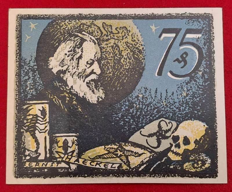 RARE!! 1921-75 Pfennigs  Thuringia, Federal state of  Jena (Thuringia), City of, Emergency Money