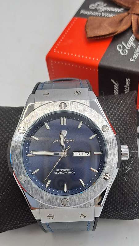 Unused Poedager Men's fashion watch-3ATM 925B -still in Box