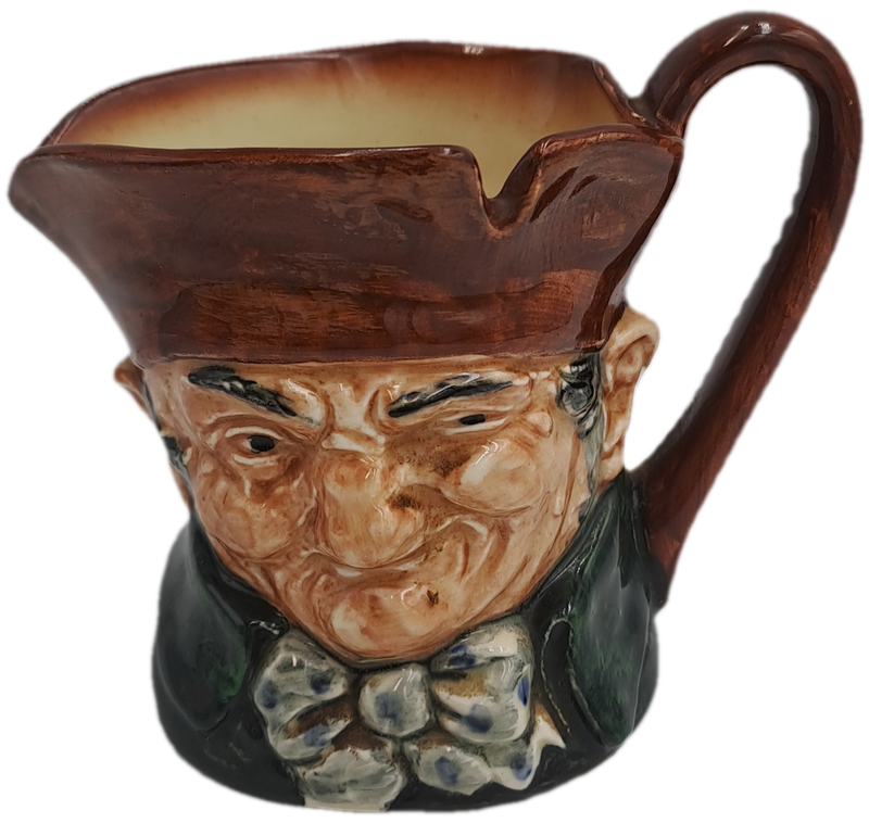 Vintage Royal Doulton Toby Jug "OLD CHARLEY" 10cm tall Rn.787515
