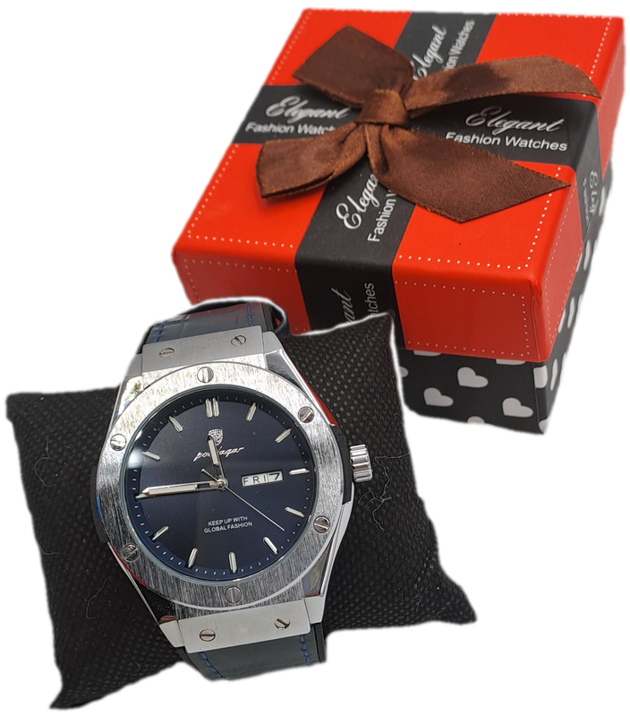 Unused Poedager Men's fashion watch-3ATM 925B -still in Box