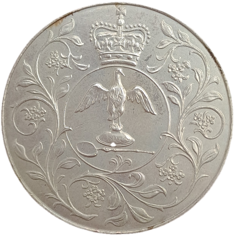 1977 United Kingdom 25 New Pence - Elizabeth II Silver Jubilee
