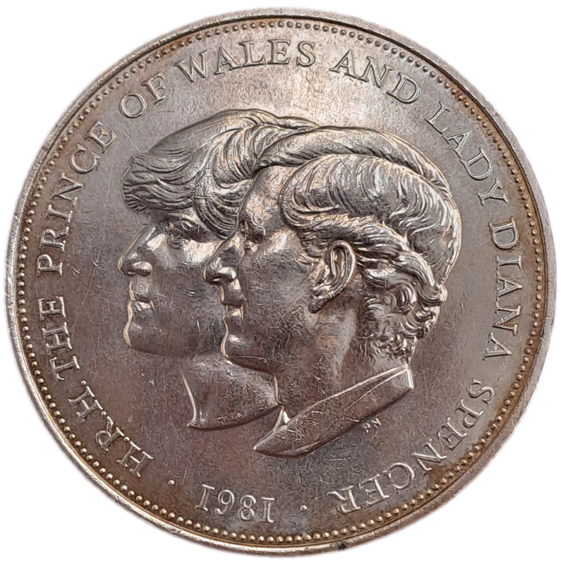 Collectable 1981 Royal Wedding Commemorative Crown Prince Charles and Lady Diana
