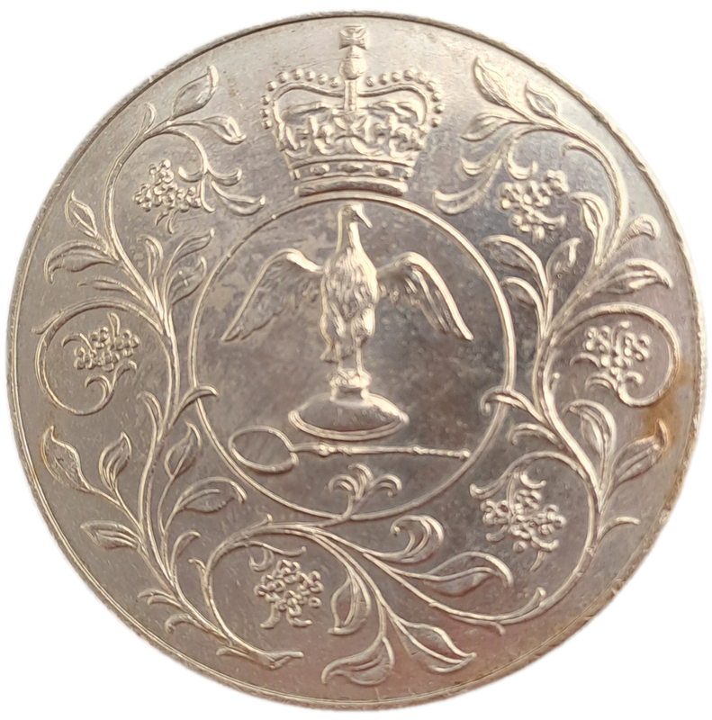 1977 United Kingdom 25 New Pence - Elizabeth II Silver Jubilee
