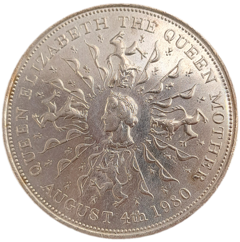 1980 United Kingdom 25 New Pence - Elizabeth II Queen Mother