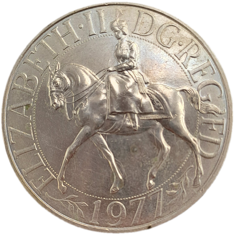 1977 United Kingdom 25 New Pence - Elizabeth II Silver Jubilee