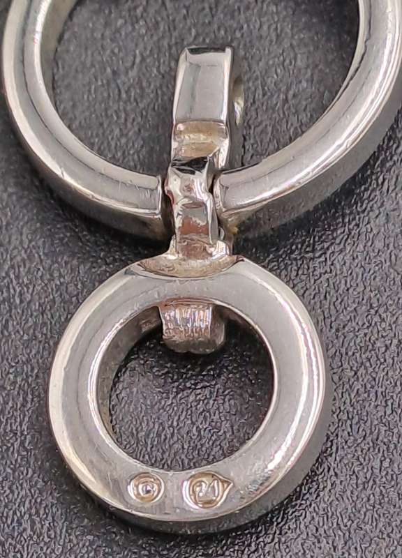 Swarovski Crystal Pendant with 80cm Sterling silver Chain