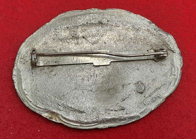 Vintage Zilpla Plated 90 EPNS Silver Embossed Scenic Dutch Pin Brooch 5,8cm x 4,3cm